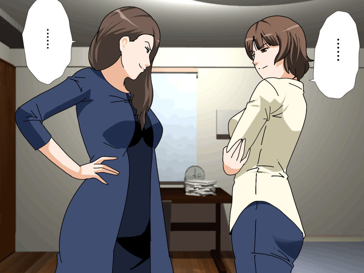 杜戸先生と苫田ママをレズらせて3Pしてみた夜-と…その後の話 4枚目