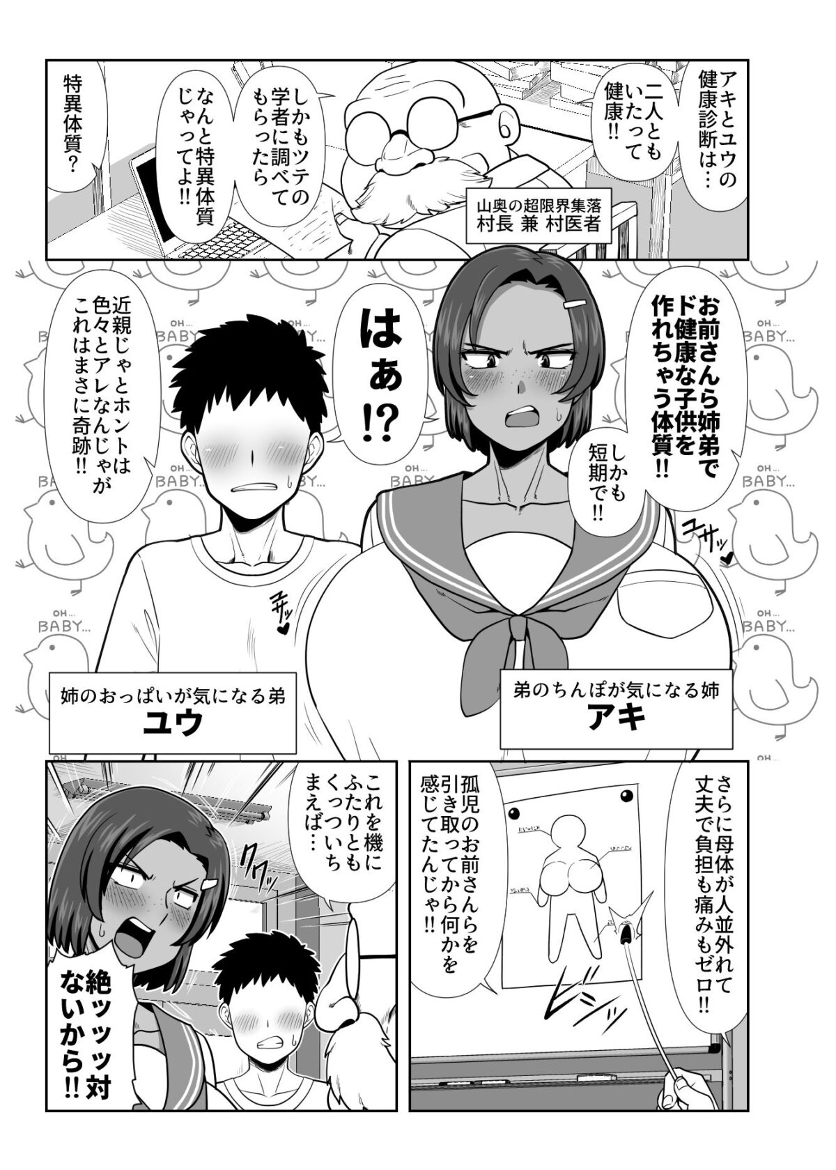 仲の悪い姉と弟が発情したサルみたいに交尾しまくる本。 1枚目