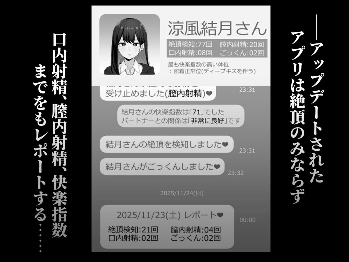 絶頂検知アプリ2〜過激化する寝取られレポート〜 1枚目